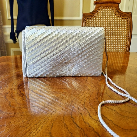 Silver Evening Bag - Picture 2 of 3
